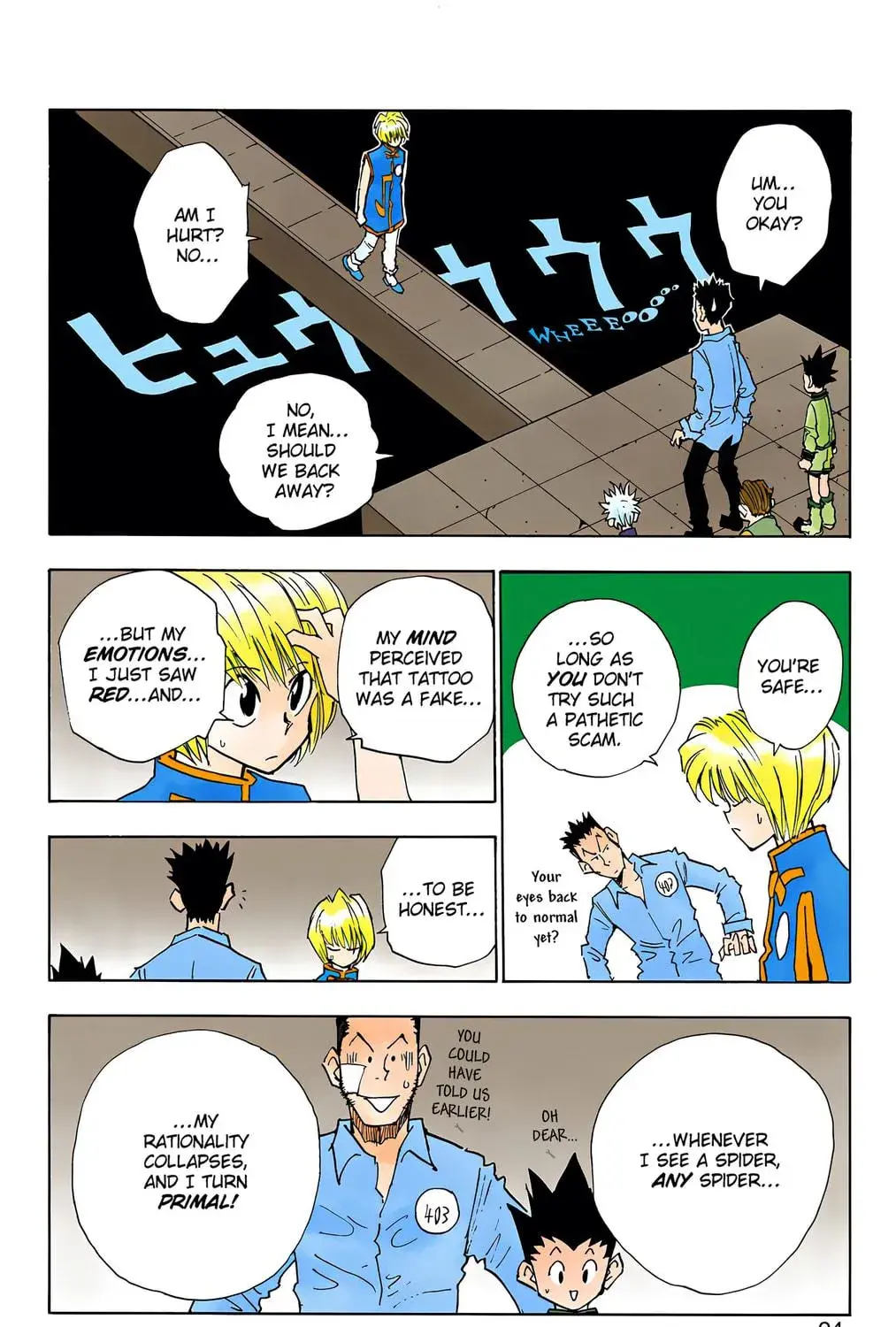 Hunter x Hunter Colored Manga, chapter 18, page 35