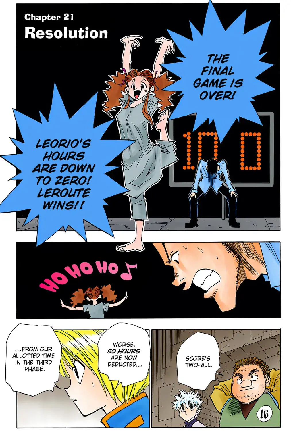 Hunter x Hunter Colored Manga, chapter 21, page 1