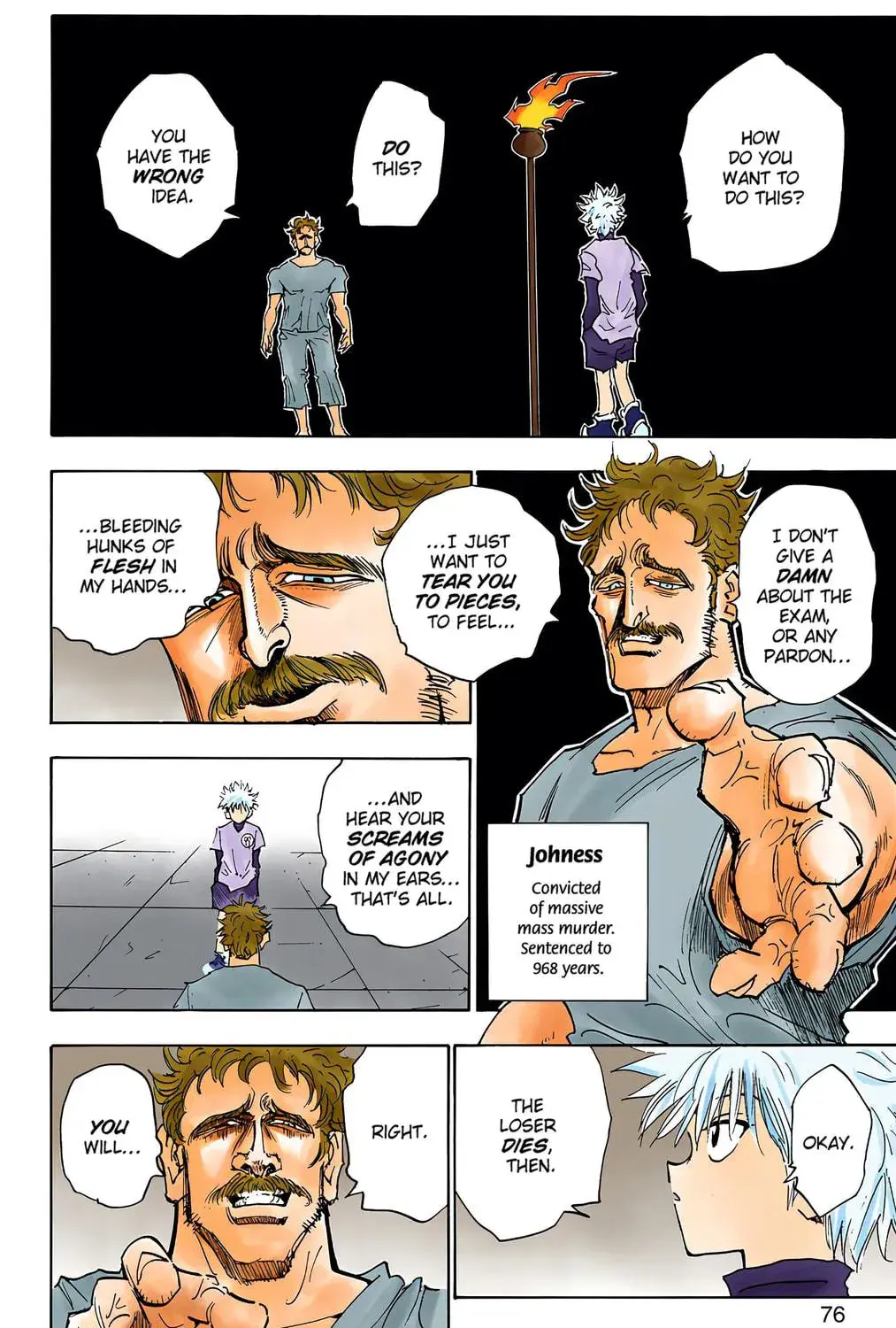 Hunter x Hunter Colored Manga, chapter 21, page 19