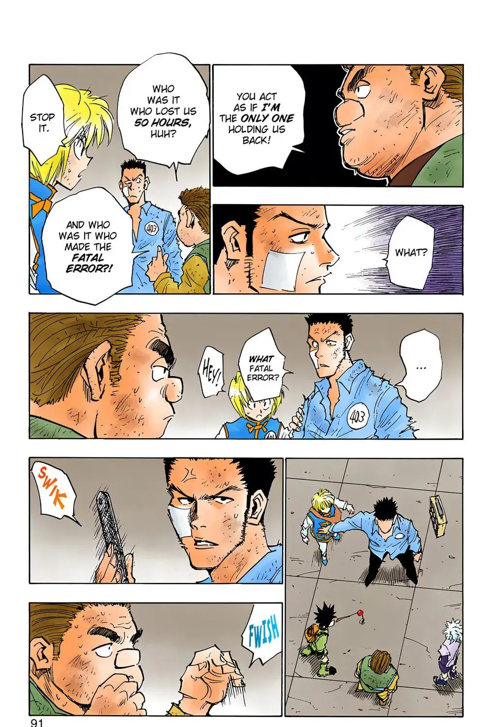 Hunter x Hunter Colored Manga, chapter 22, page 9