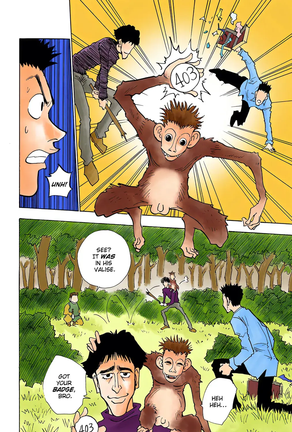 Hunter x Hunter Colored Manga, chapter 25, page 31