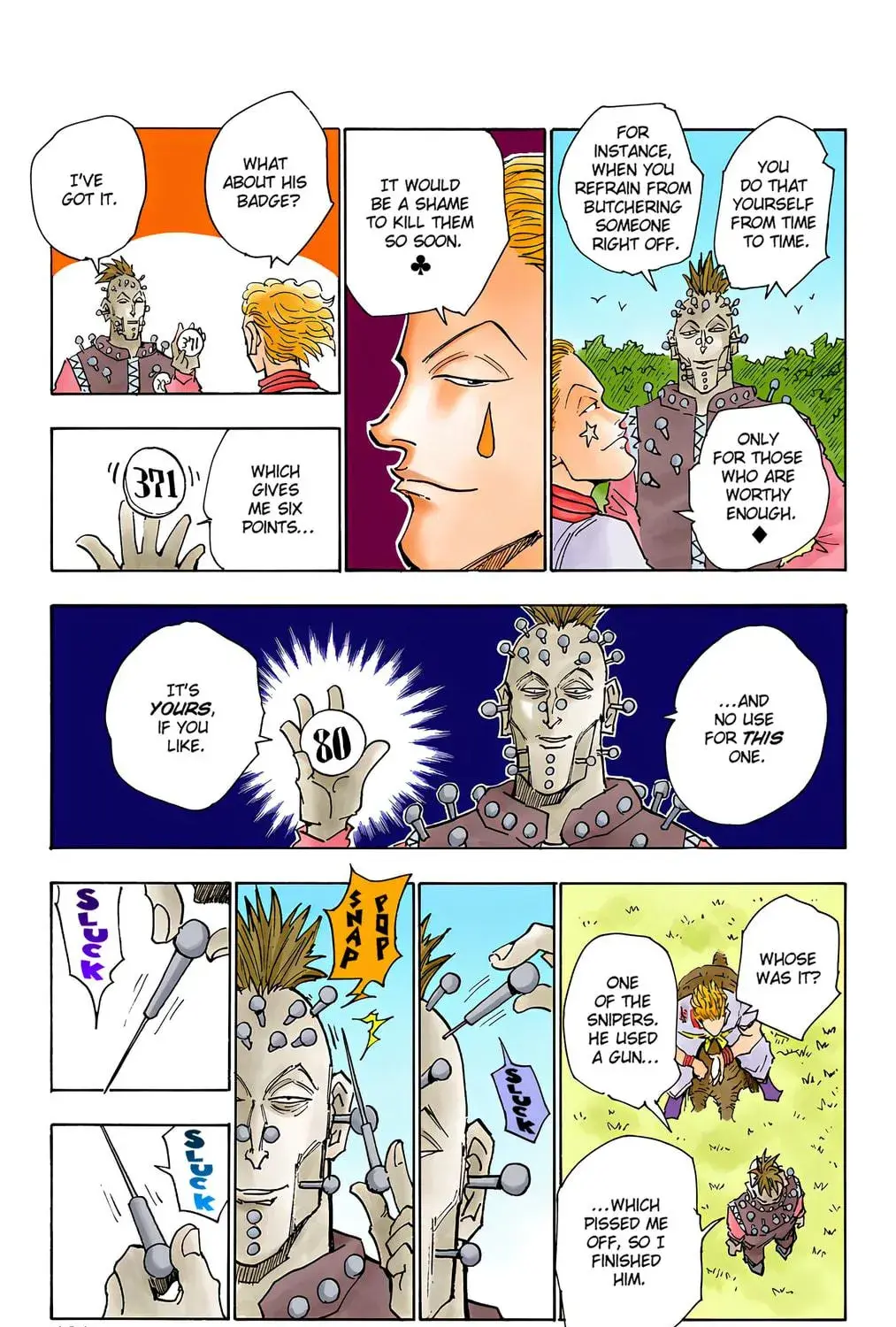Hunter x Hunter Colored Manga, chapter 26, page 29