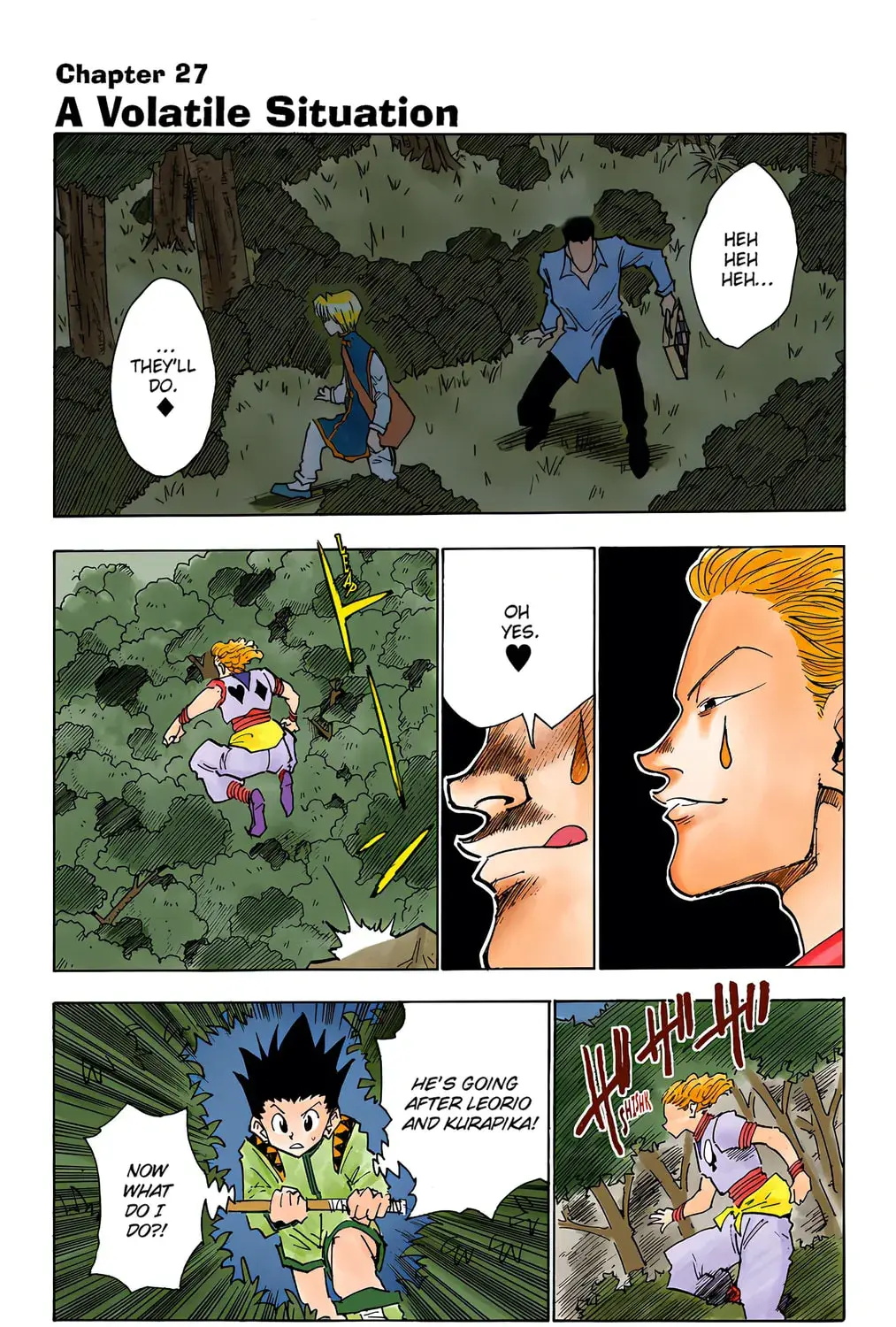 Hunter x Hunter Colored Manga, chapter 27, page 1