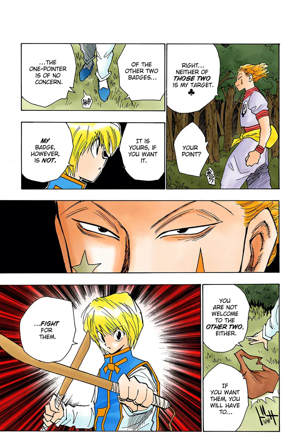 Hunter x Hunter Colored Manga, chapter 27, page 13