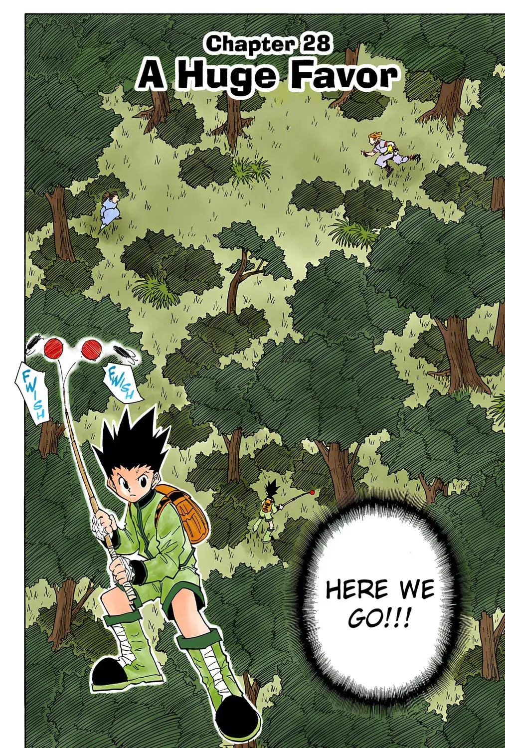 Hunter x Hunter Colored Manga, chapter 28, page 3