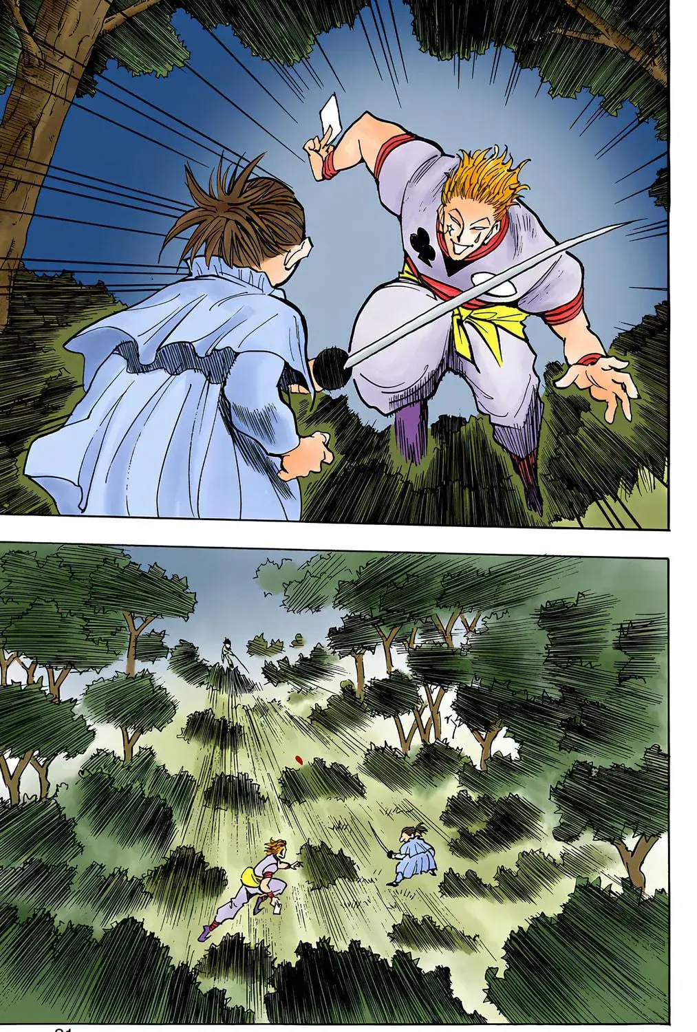 Hunter x Hunter Colored Manga, chapter 28, page 9