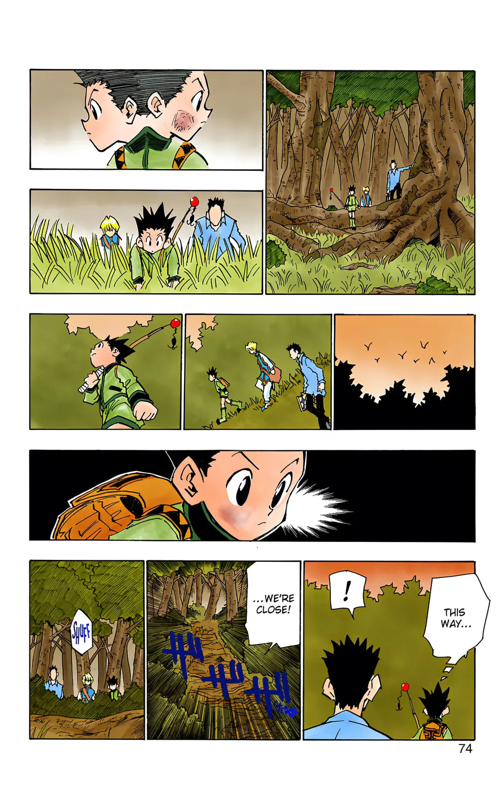 Hunter x Hunter Colored Manga, chapter 30, page 8