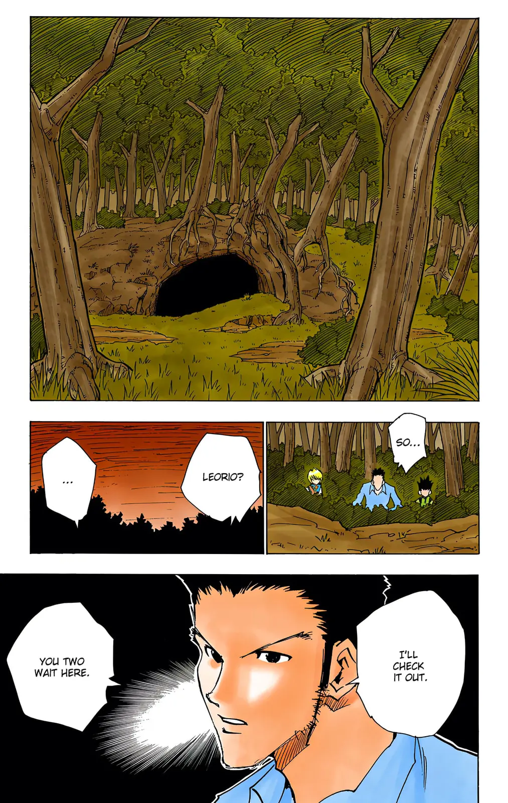 Hunter x Hunter Colored Manga, chapter 30, page 9