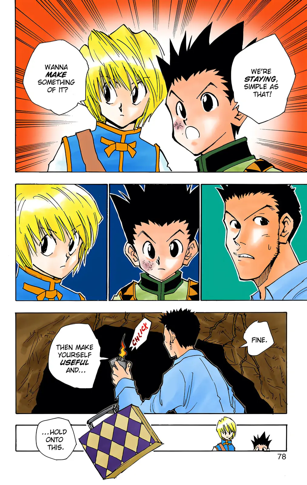 Hunter x Hunter Colored Manga, chapter 30, page 12