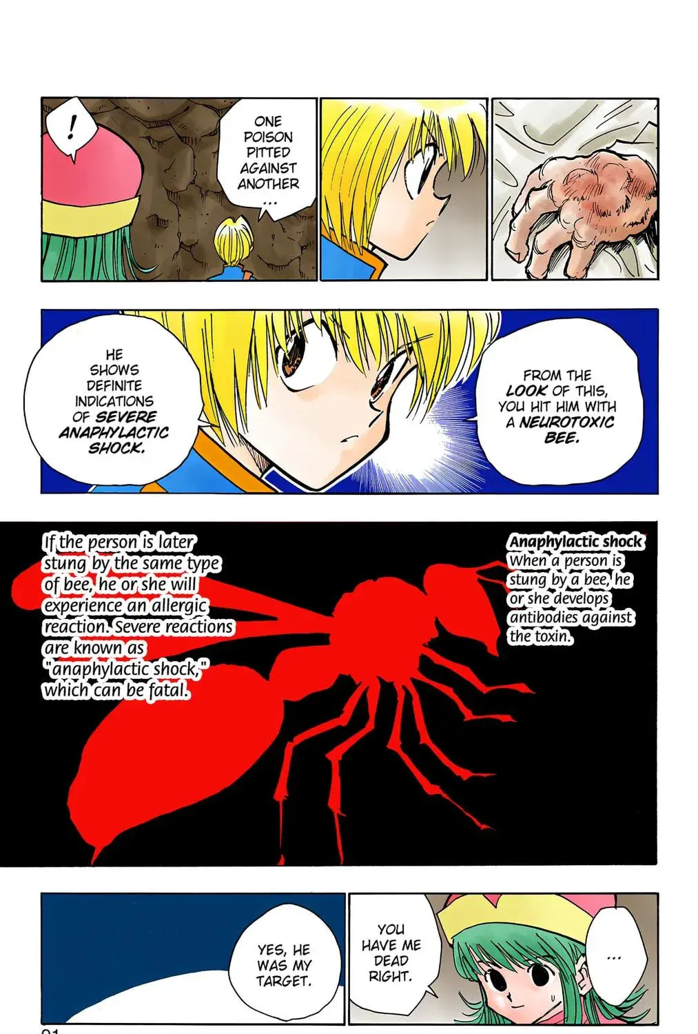 Hunter x Hunter Colored Manga, chapter 31, page 9