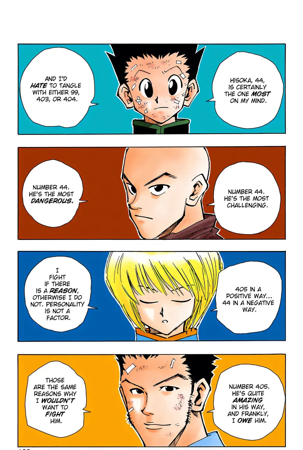 Hunter x Hunter Colored Manga, chapter 32, page 33