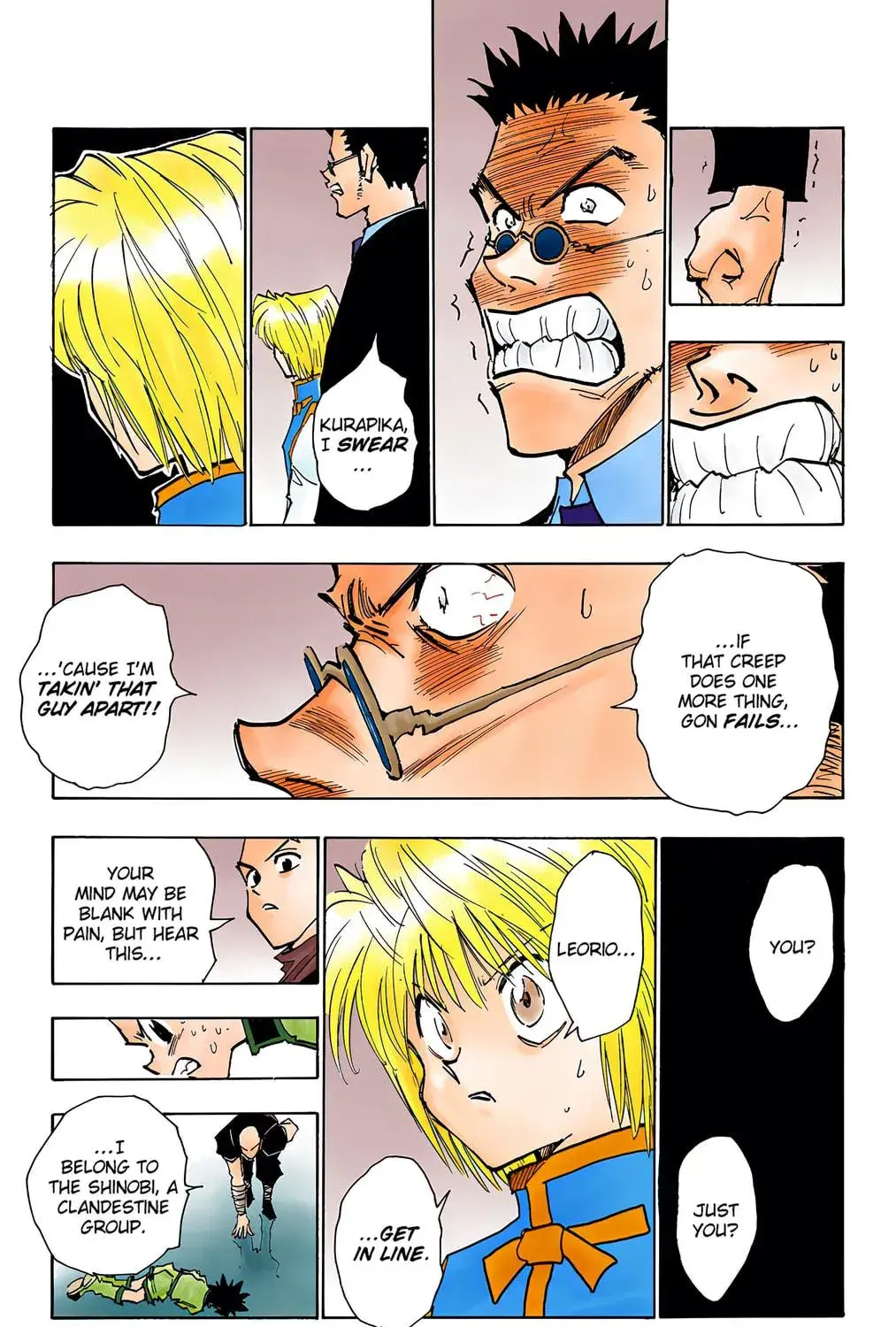 Hunter x Hunter Colored Manga, chapter 34, page 5