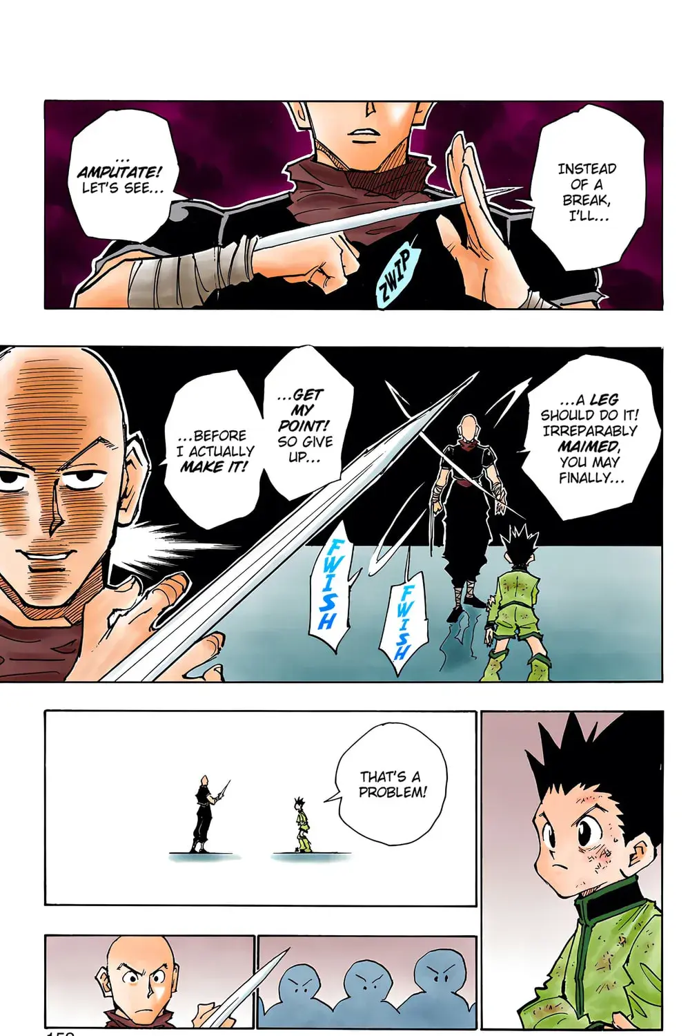 Hunter x Hunter Colored Manga, chapter 34, page 13