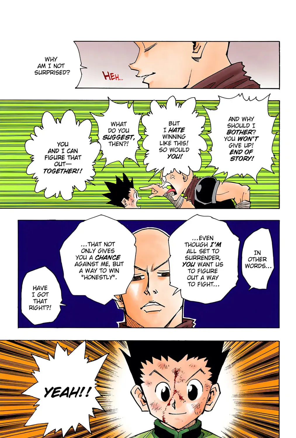 Hunter x Hunter Colored Manga, chapter 34, page 33