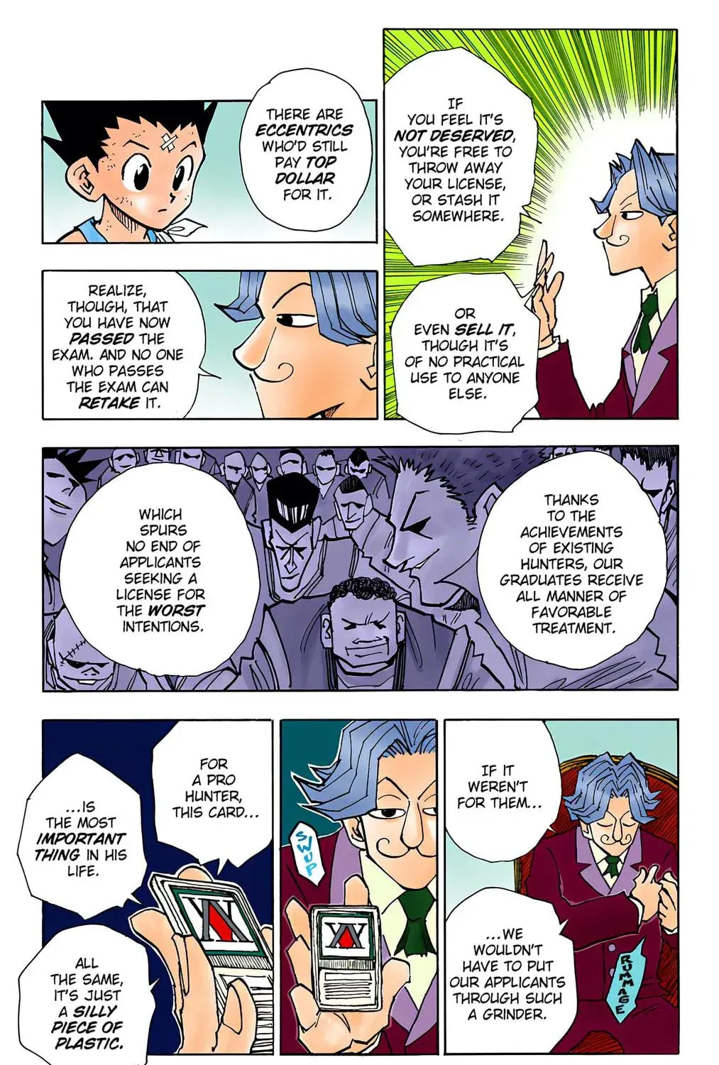 Hunter x Hunter Colored Manga, chapter 35, page 9