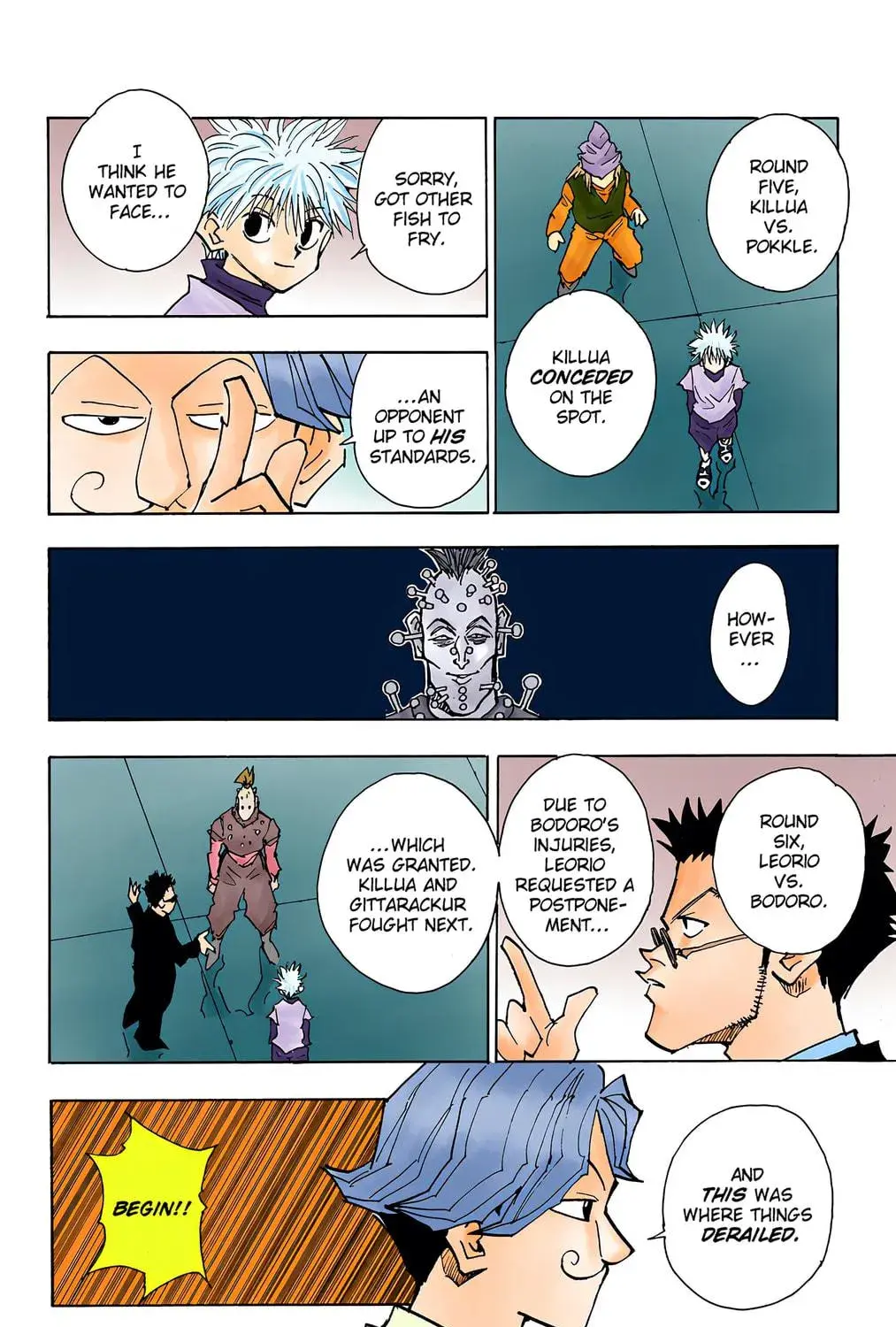 Hunter x Hunter Colored Manga, chapter 35, page 35