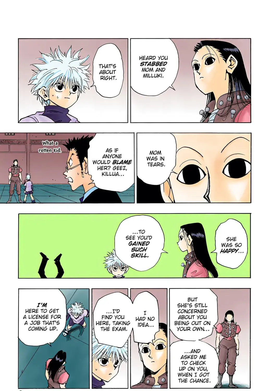 Hunter x Hunter Colored Manga, chapter 36, page 5