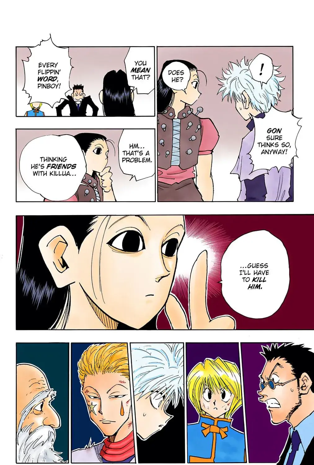 Hunter x Hunter Colored Manga, chapter 36, page 19