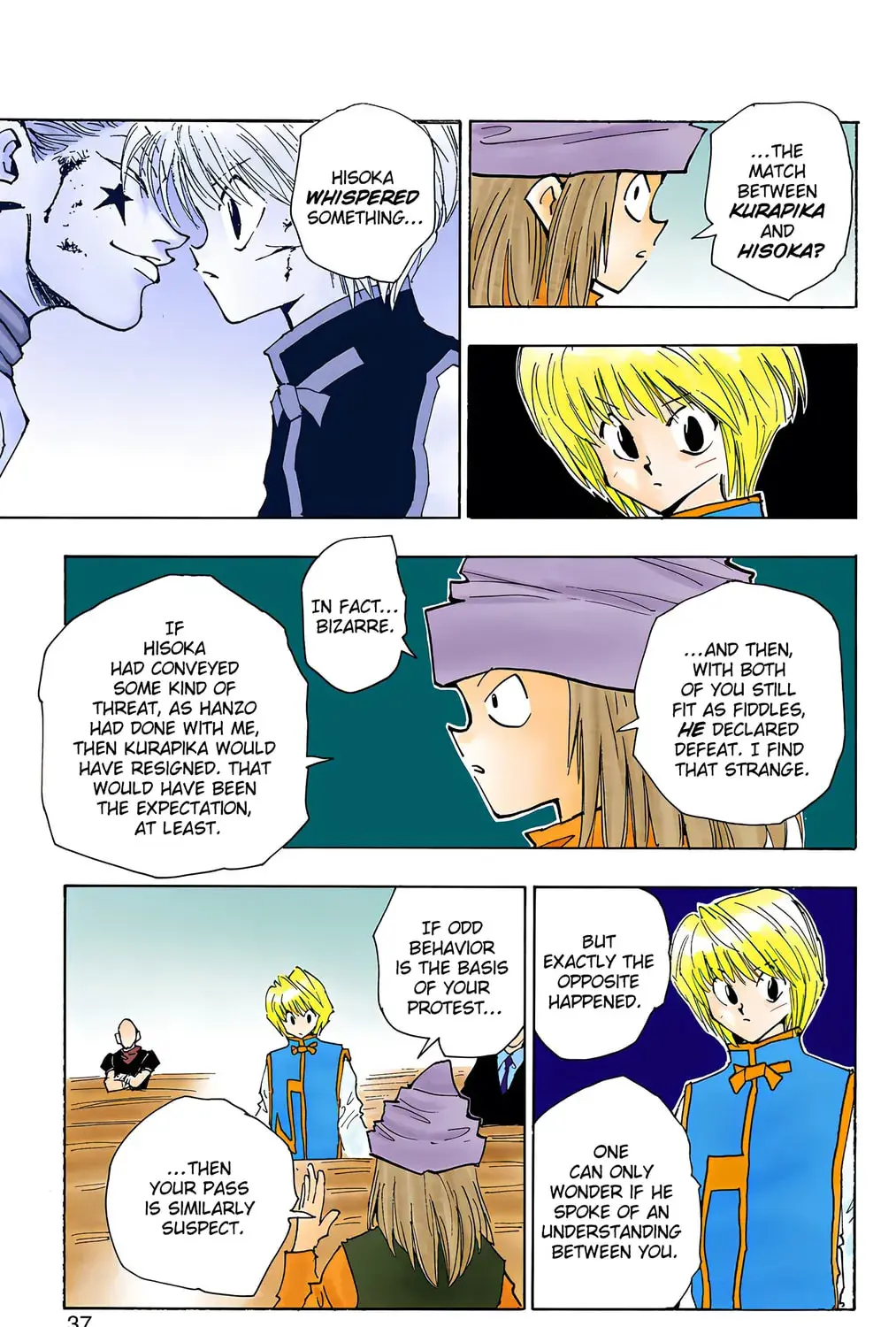 Hunter x Hunter Colored Manga, chapter 37, page 21