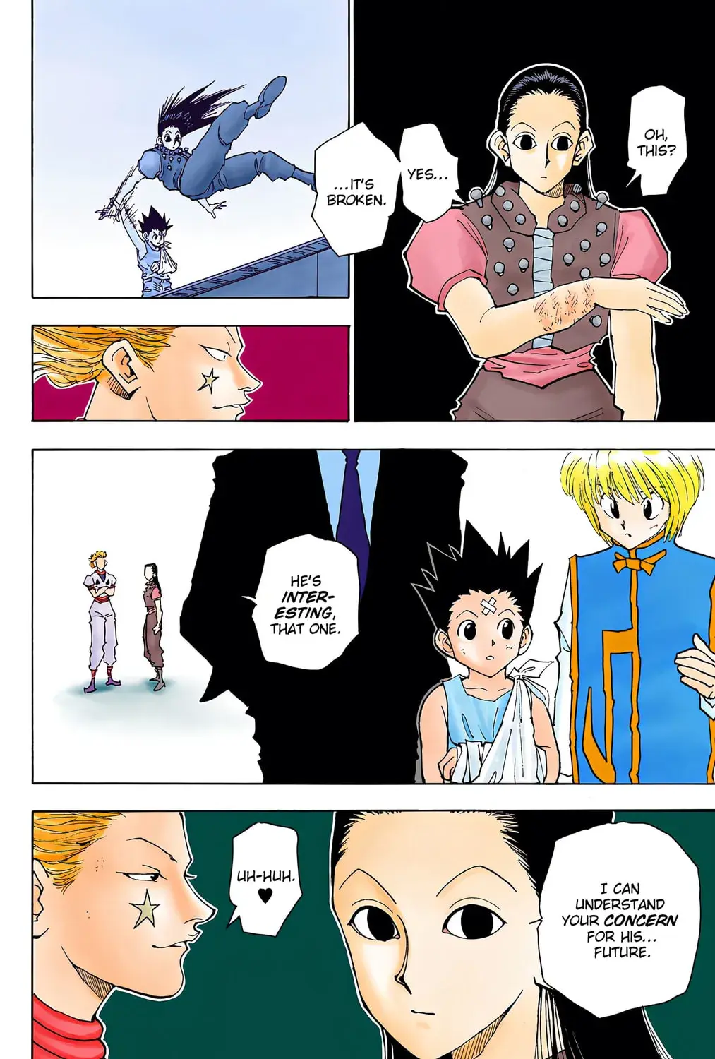 Hunter x Hunter Colored Manga, chapter 38, page 7