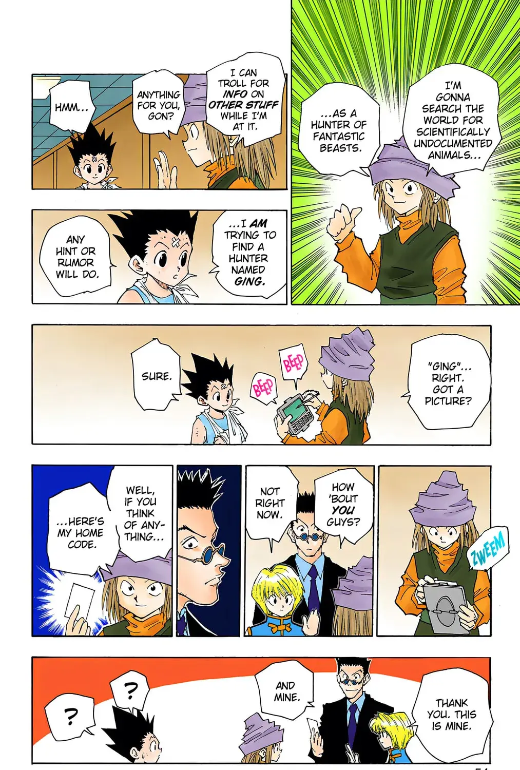 Hunter x Hunter Colored Manga, chapter 38, page 15