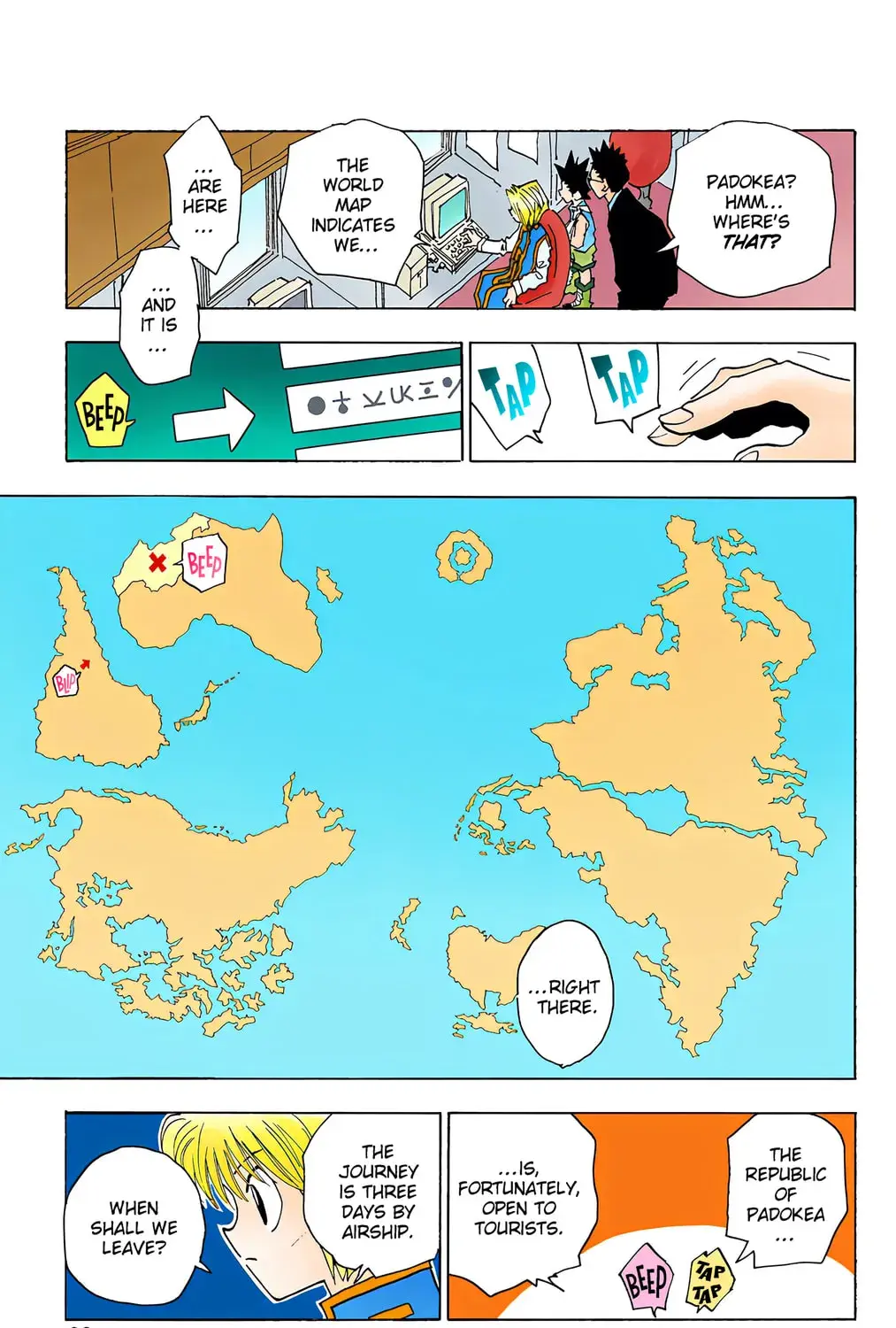 Hunter x Hunter Colored Manga, chapter 38, page 33