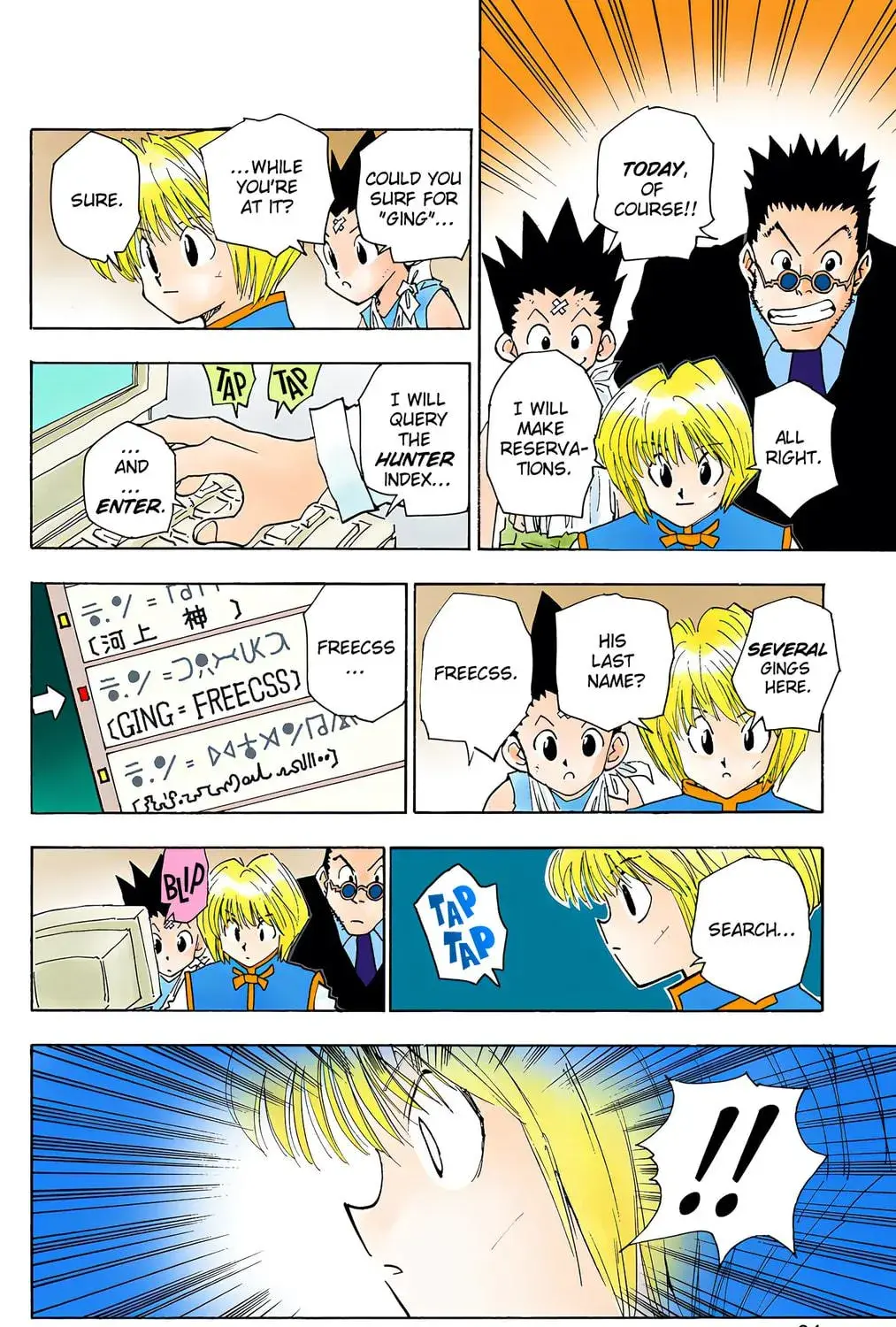 Hunter x Hunter Colored Manga, chapter 38, page 35