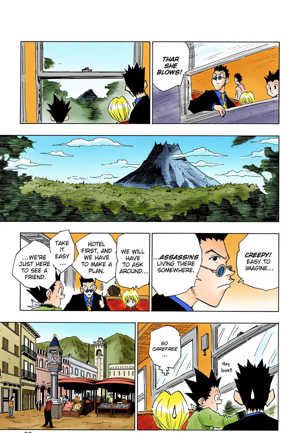 Hunter x Hunter Colored Manga, chapter 39, page 5