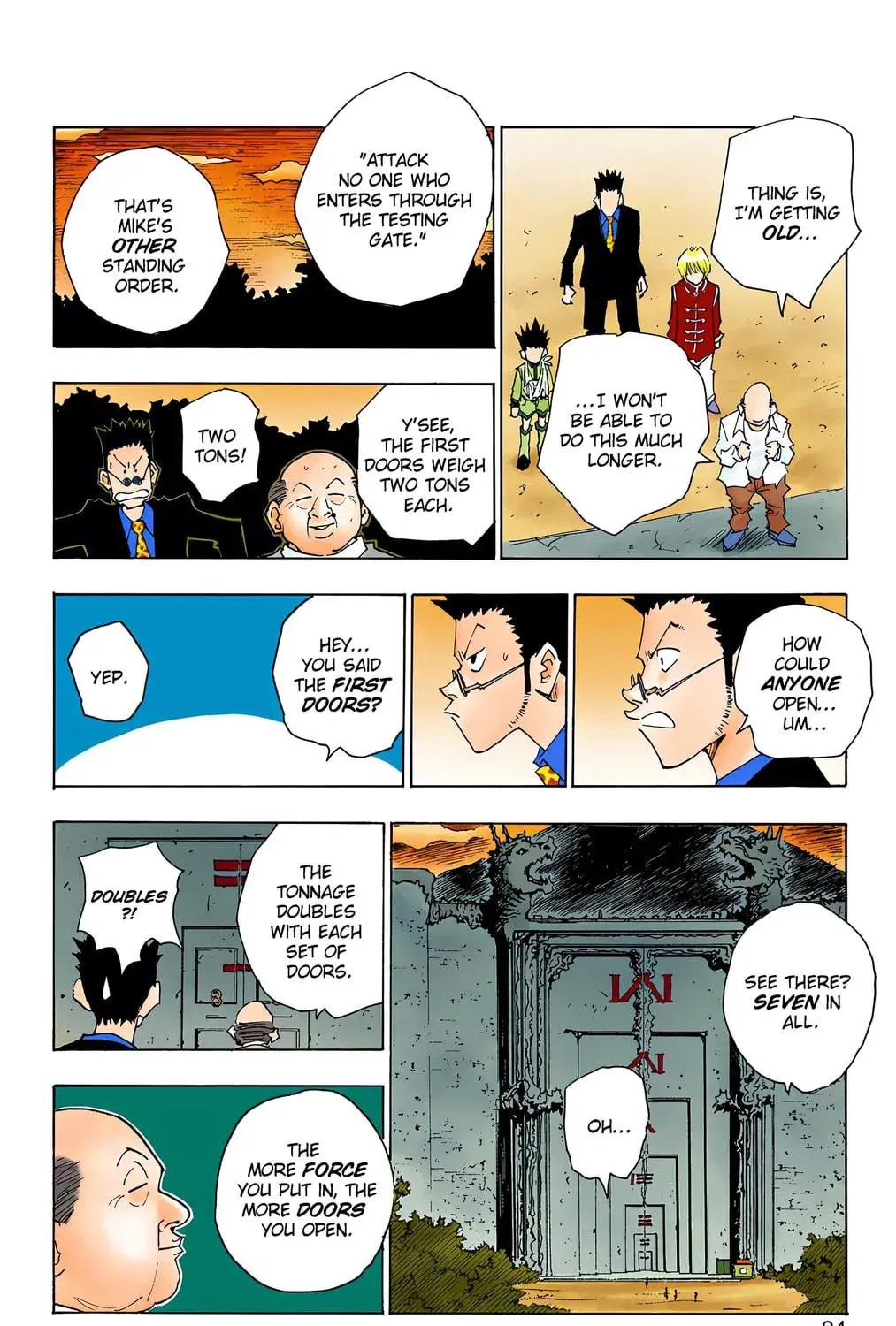 Hunter x Hunter Colored Manga, chapter 39, page 35