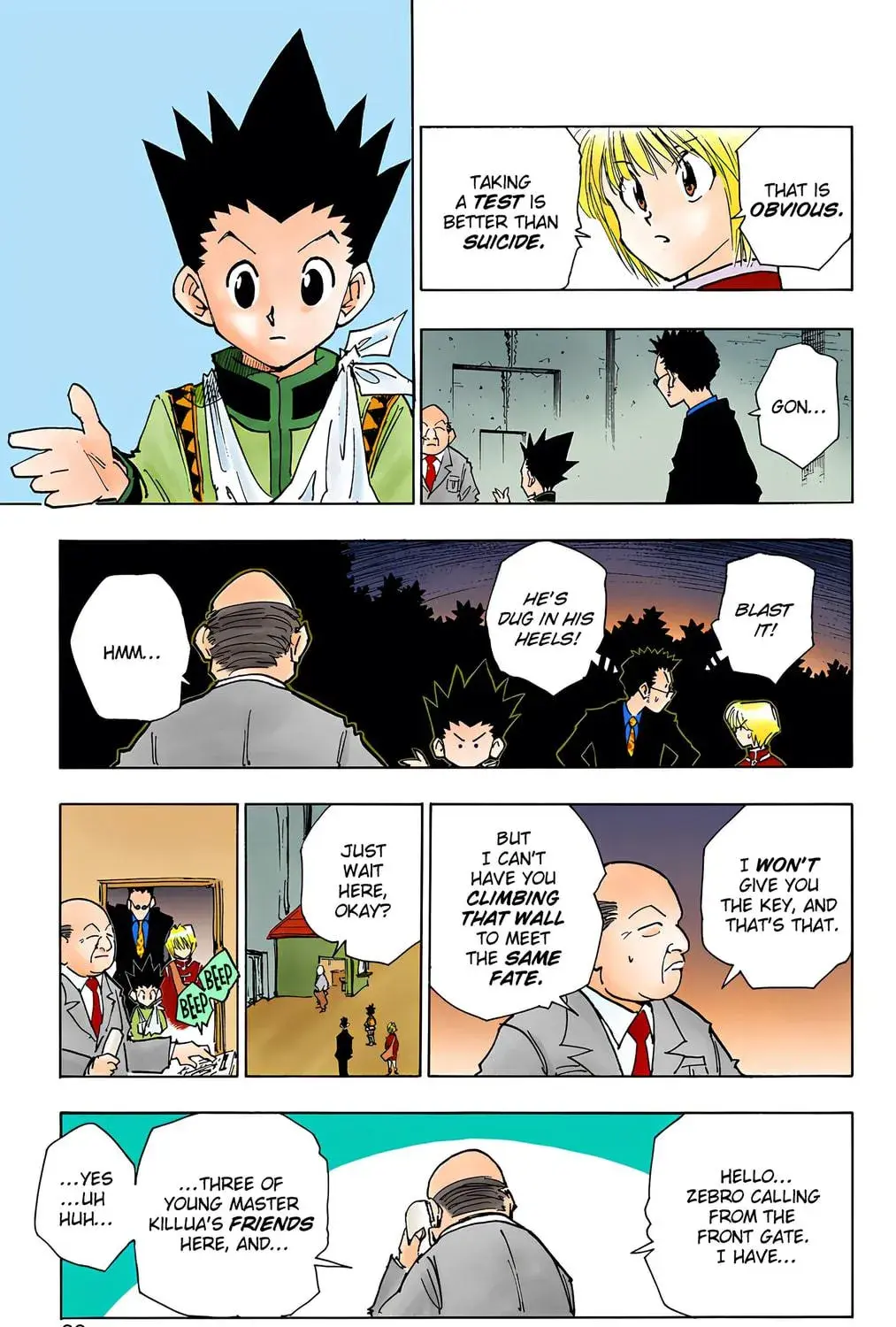 Hunter x Hunter Colored Manga, chapter 40, page 5