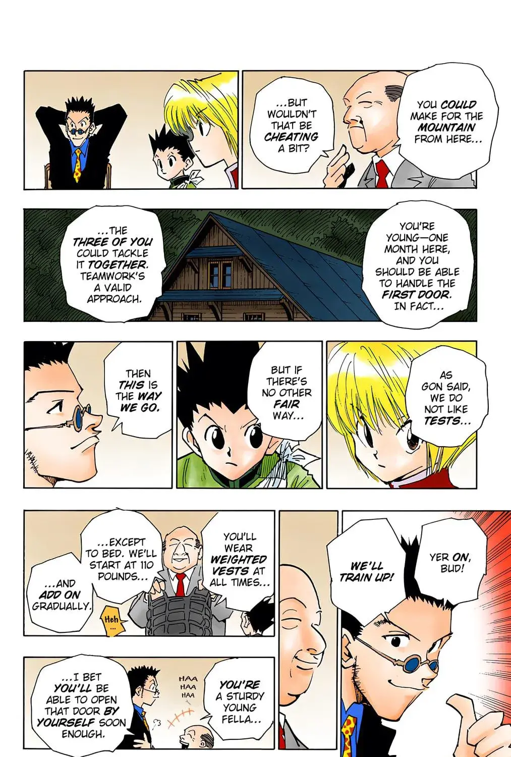 Hunter x Hunter Colored Manga, chapter 40, page 35