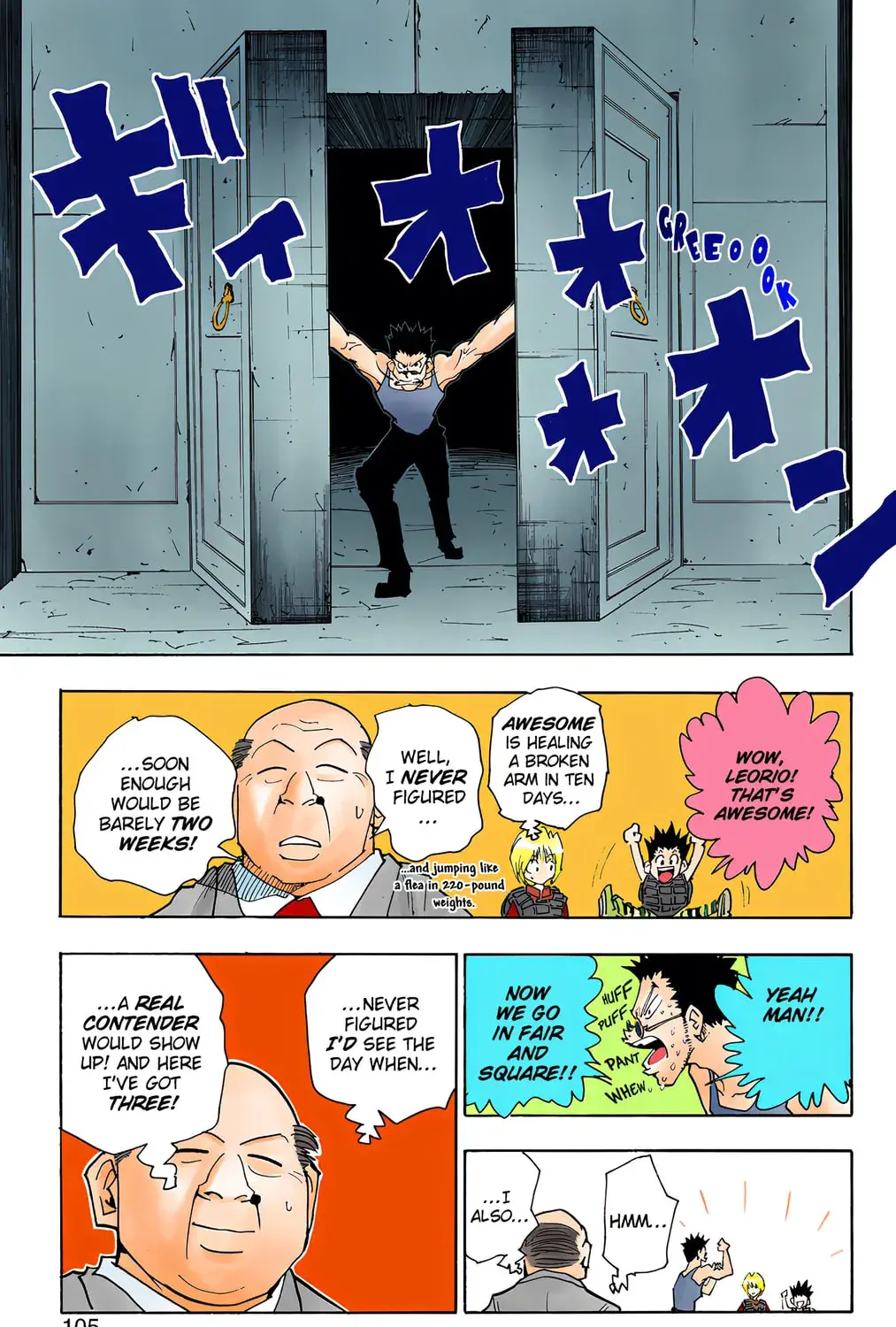 Hunter x Hunter Colored Manga, chapter 40, page 37