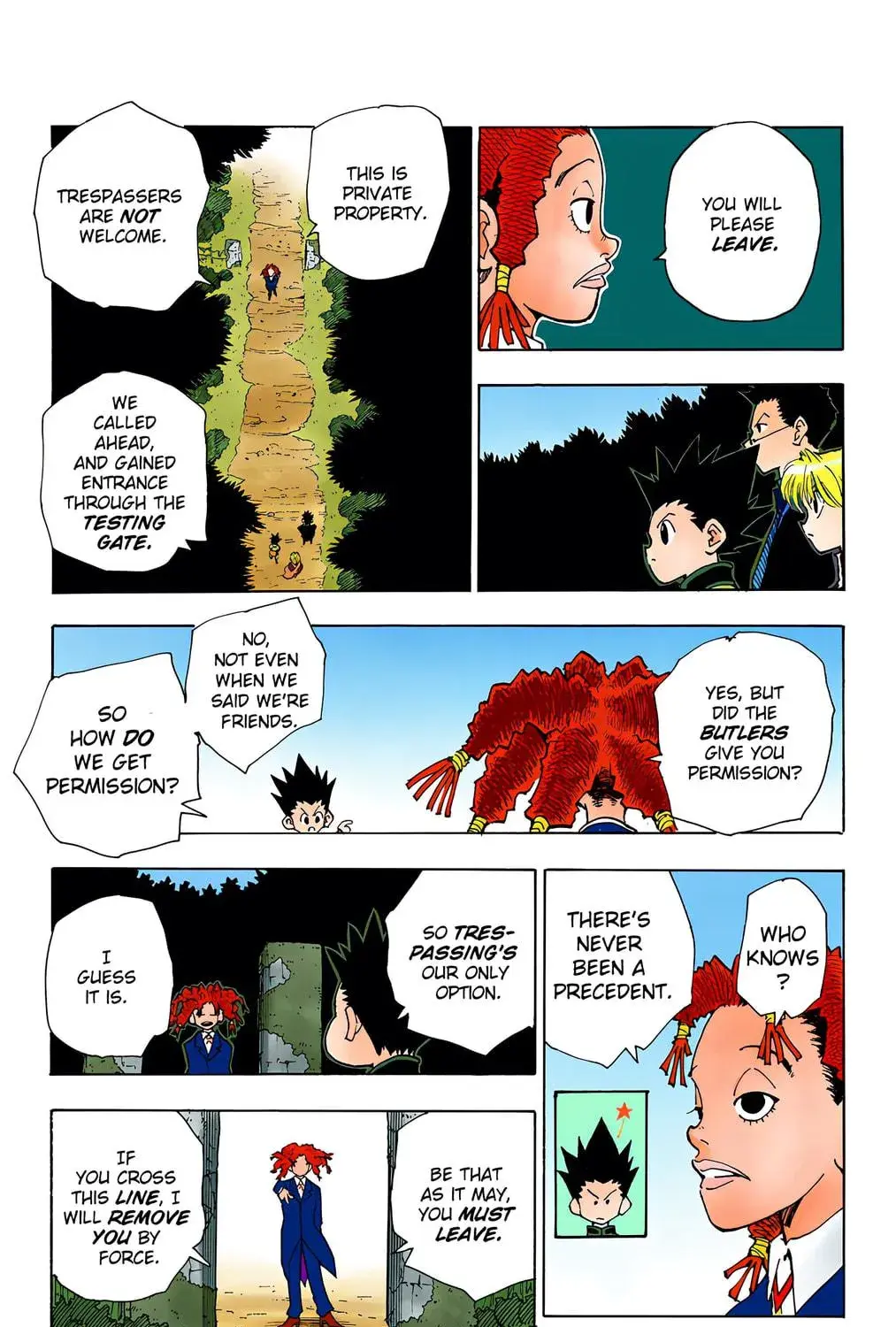 Hunter x Hunter Colored Manga, chapter 41, page 9