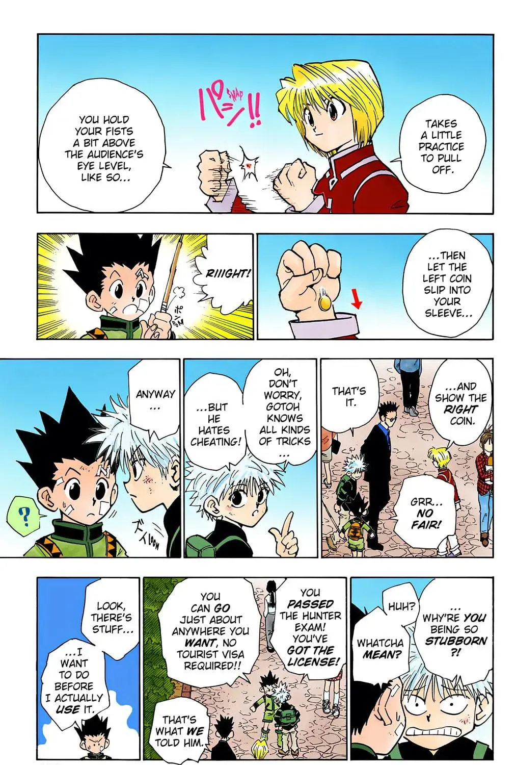 Hunter x Hunter Colored Manga, chapter 44, page 5