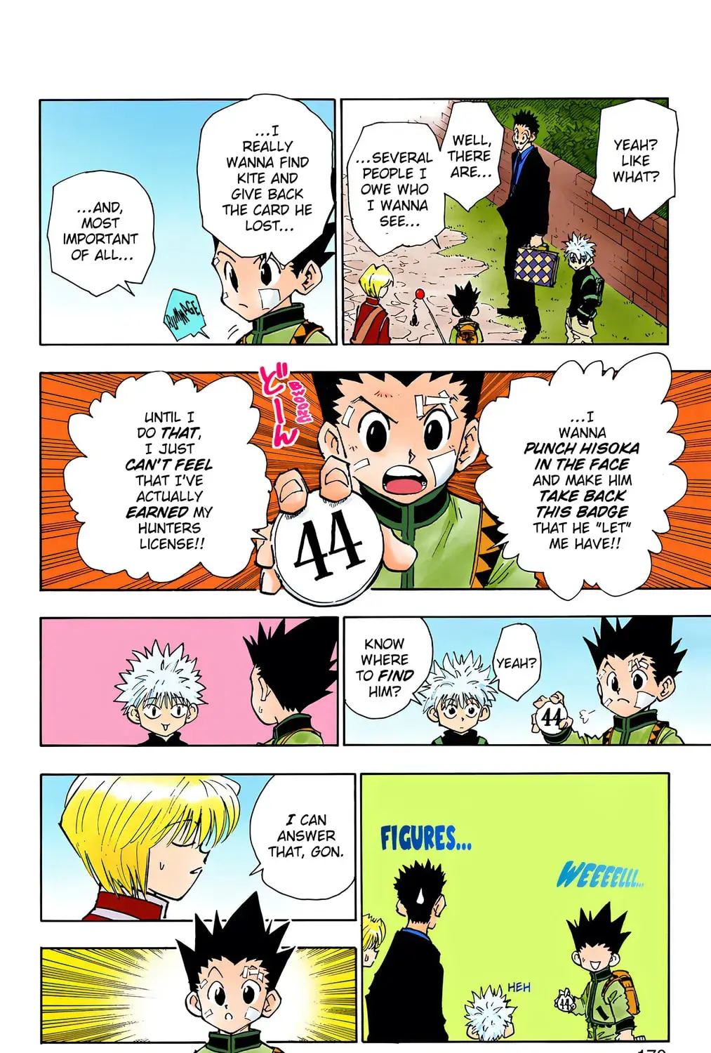 Hunter x Hunter Colored Manga, chapter 44, page 7