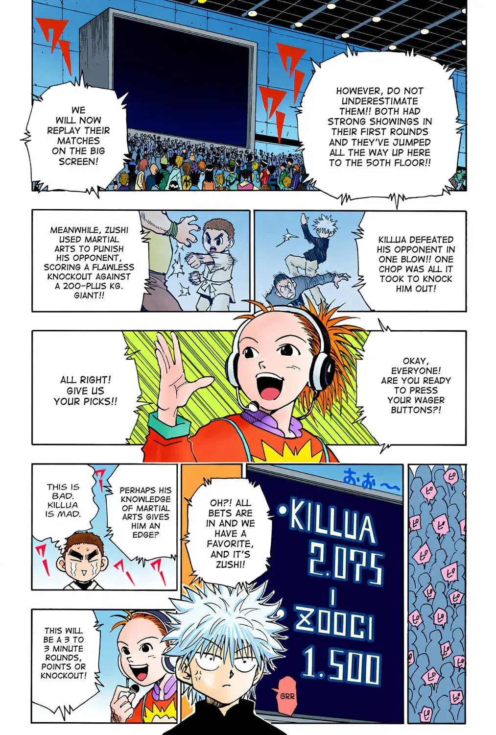 Hunter x Hunter Colored Manga, chapter 45, page 23