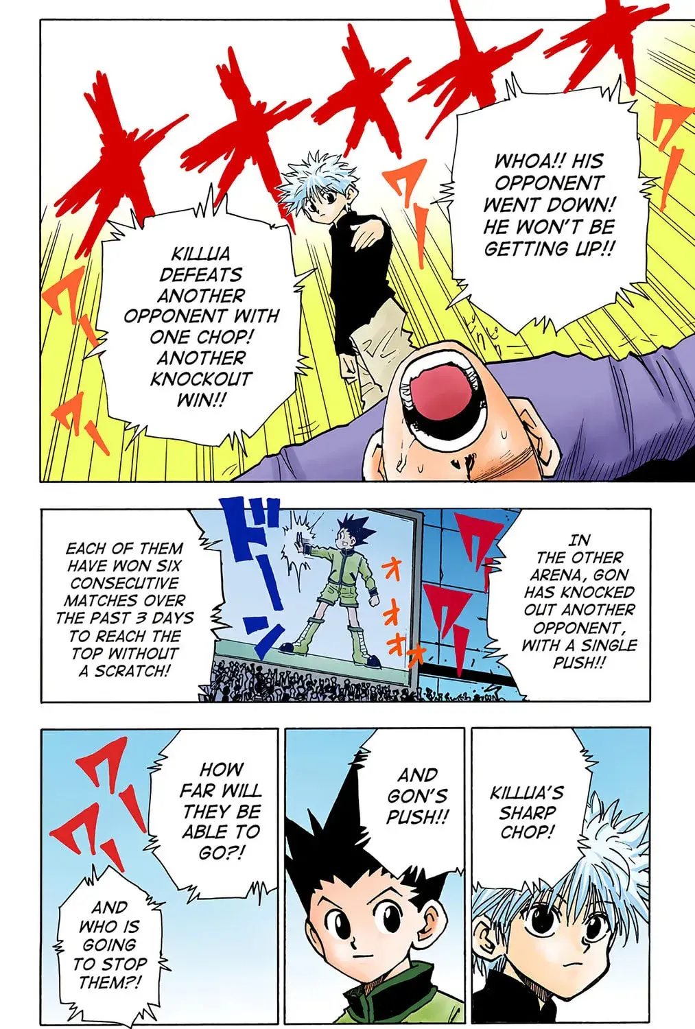 Hunter x Hunter Colored Manga, chapter 46, page 3