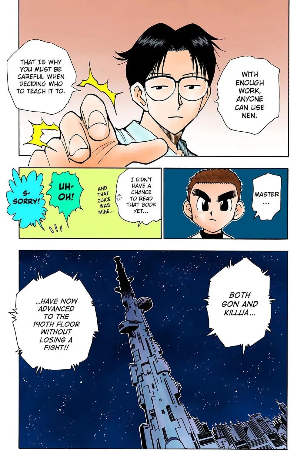 Hunter x Hunter Colored Manga, chapter 46, page 37