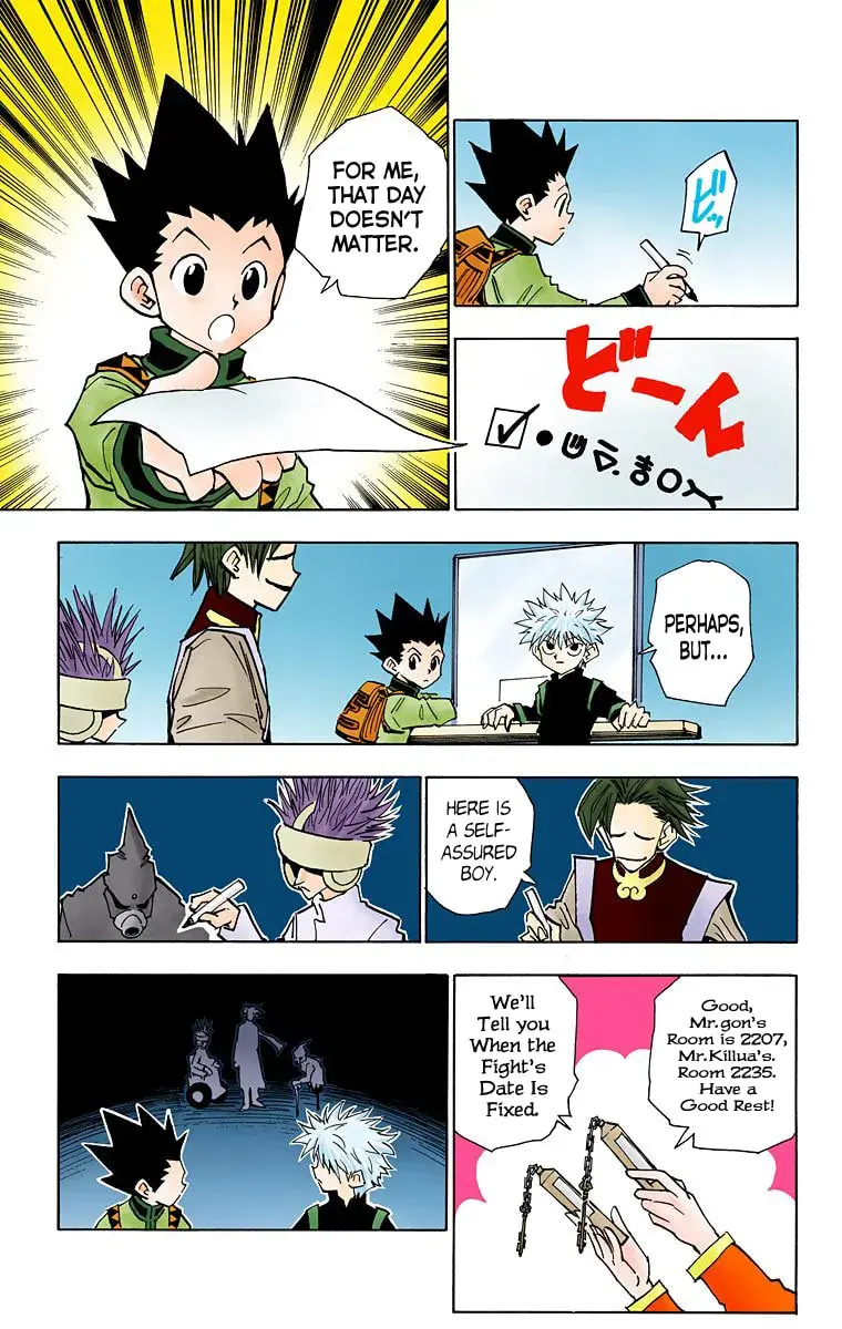 Hunter x Hunter Colored Manga, chapter 49, page 7