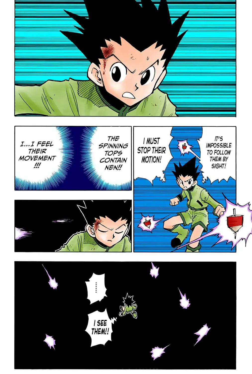 Hunter x Hunter Colored Manga, chapter 50, page 7