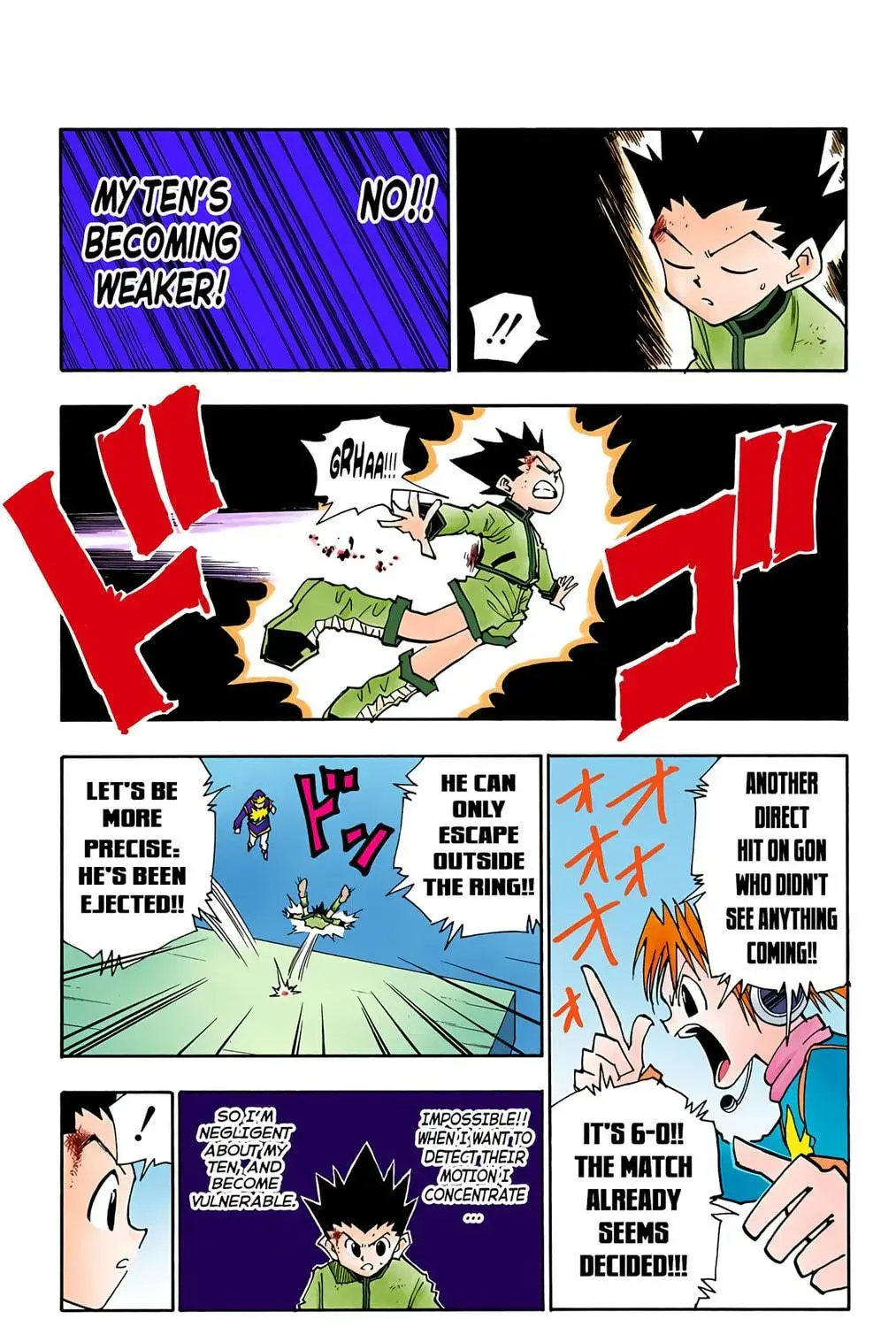 Hunter x Hunter Colored Manga, chapter 50, page 9