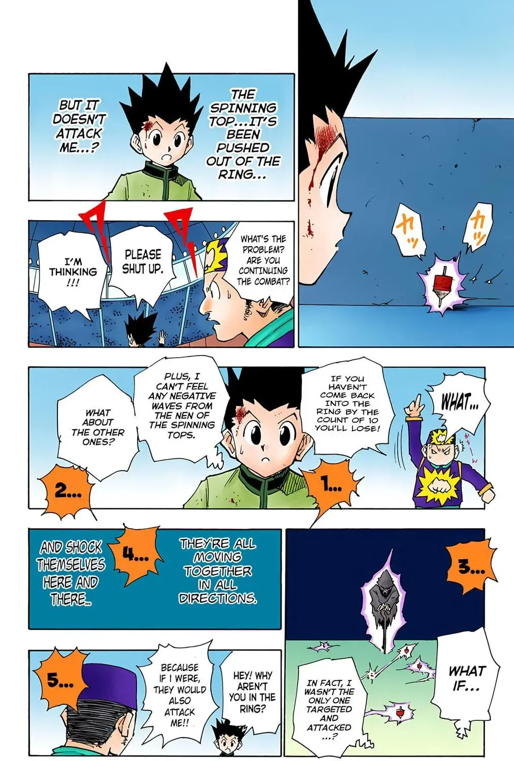 Hunter x Hunter Colored Manga, chapter 50, page 11