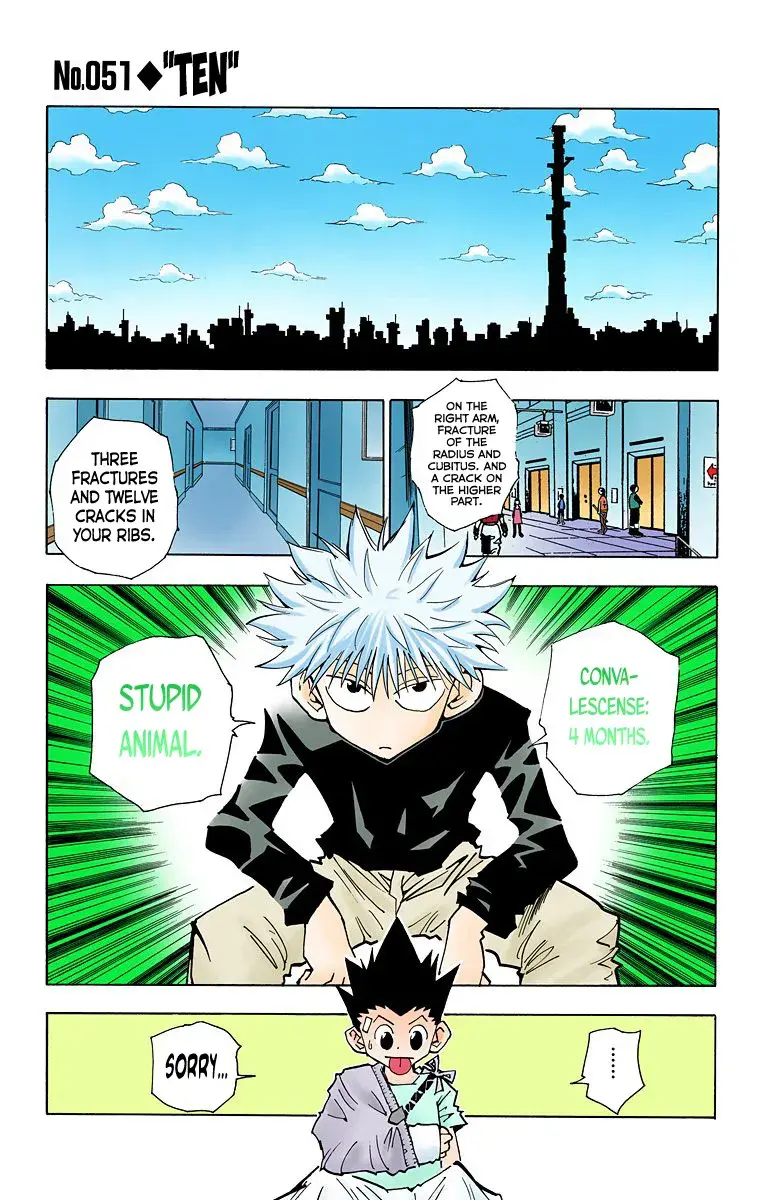 Hunter x Hunter Colored Manga, chapter 51, page 1