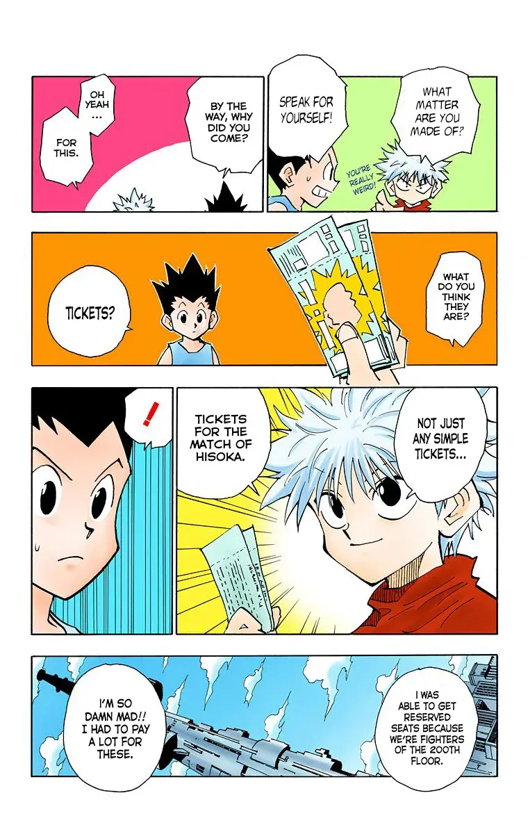 Hunter x Hunter Colored Manga, chapter 52, page 3