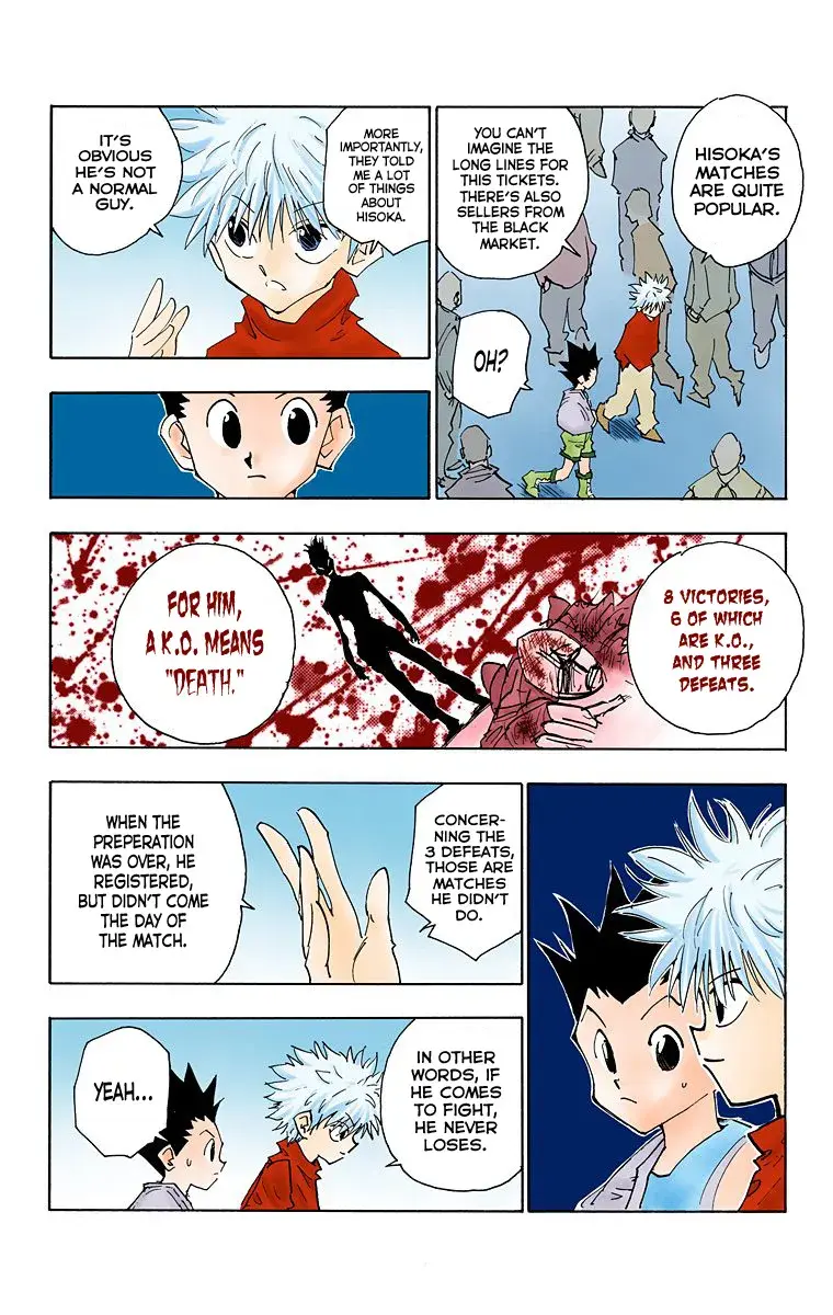 Hunter x Hunter Colored Manga, chapter 52, page 4