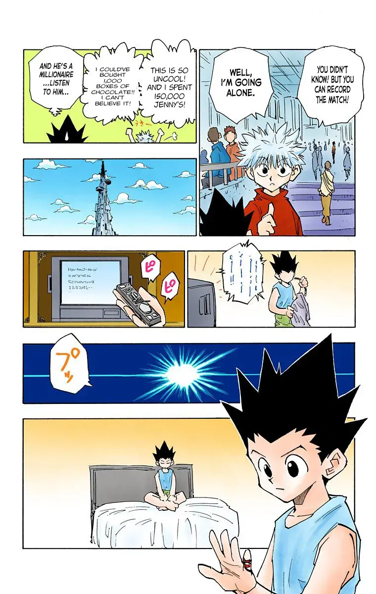 Hunter x Hunter Colored Manga, chapter 52, page 7