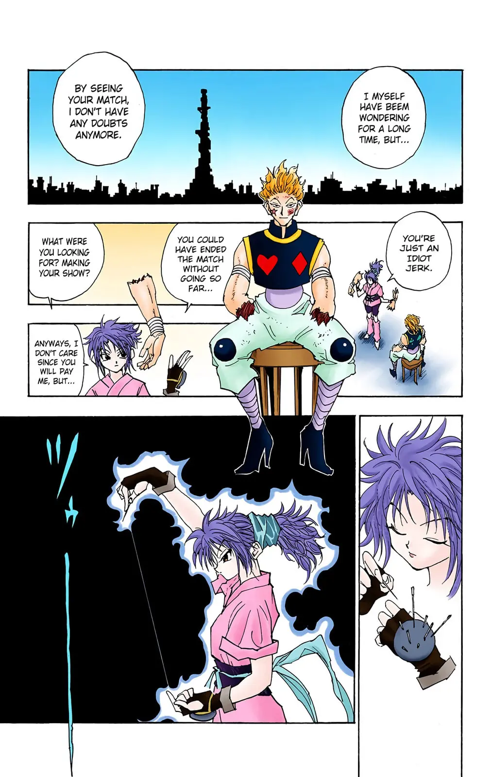 Hunter x Hunter Colored Manga, chapter 55, page 7