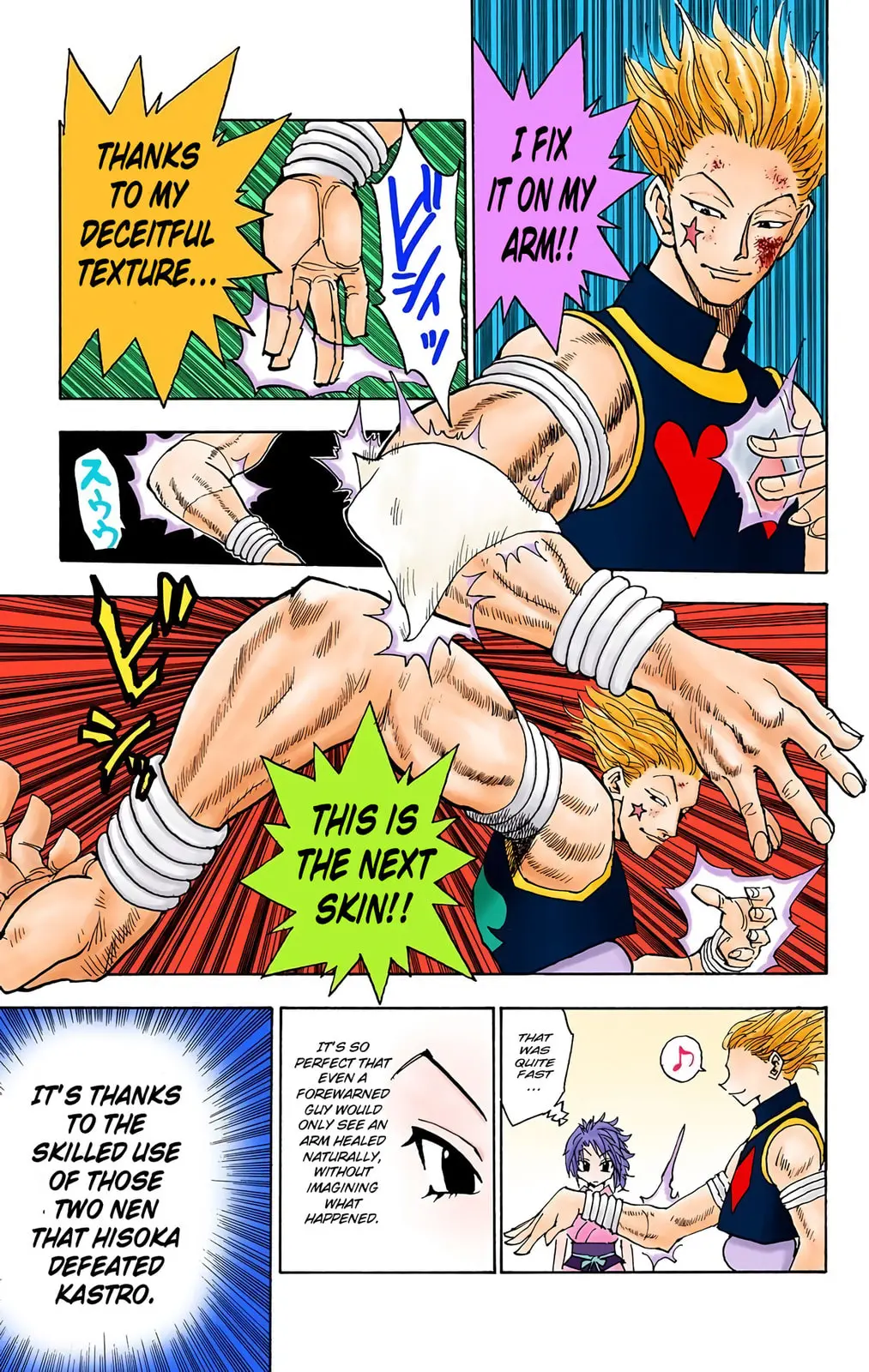 Hunter x Hunter Colored Manga, chapter 55, page 13