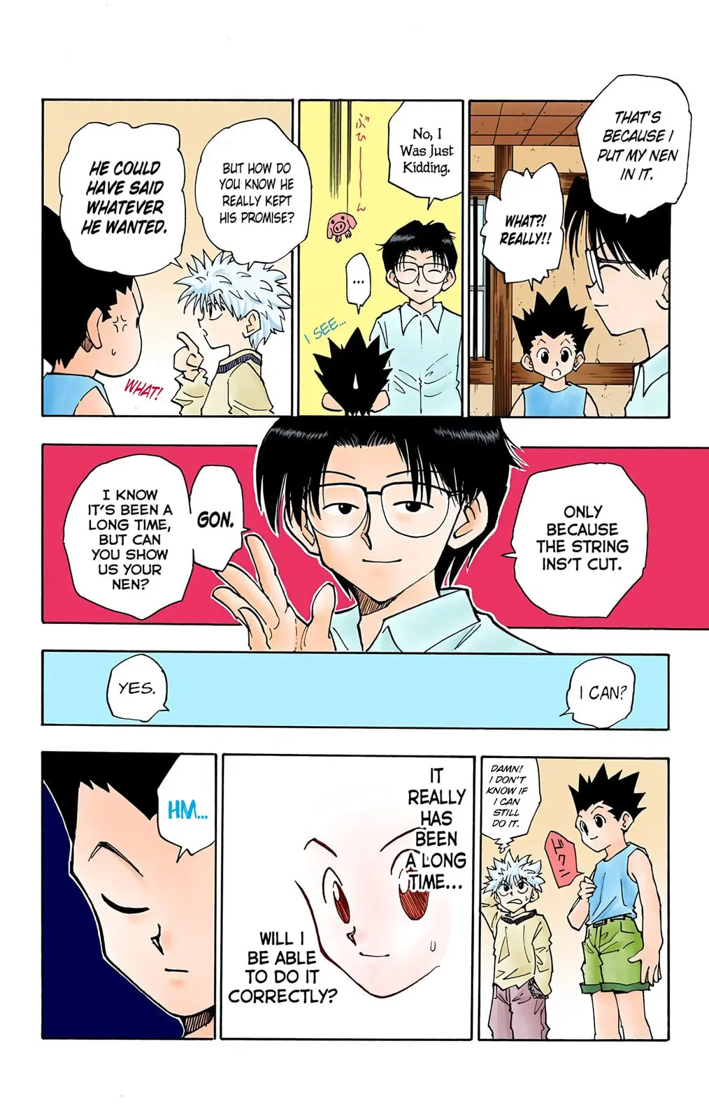 Hunter x Hunter Colored Manga, chapter 56, page 2