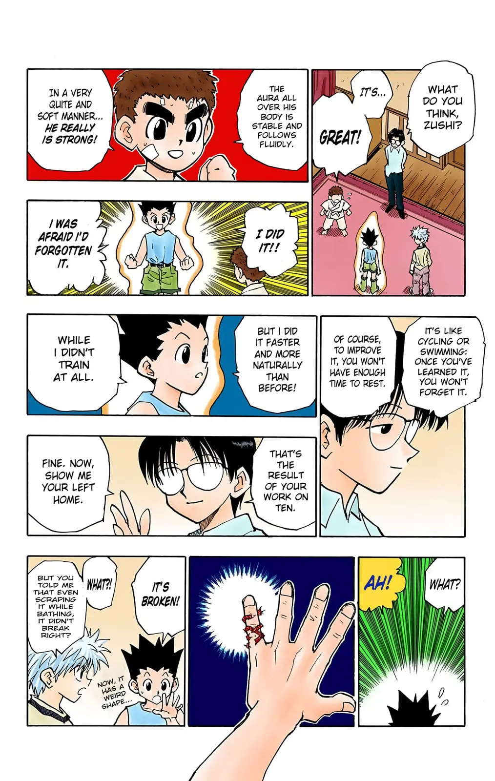 Hunter x Hunter Colored Manga, chapter 56, page 4